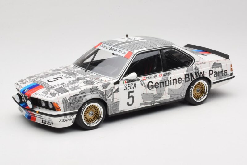 BMW 635 CSi E24 #5 R. Ravaglia Winner Spa 24 Hours 1985 Minichamps 1:18 155852505 Druckguss