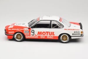 BMW 635 CSi E24 #9 Hollinger / P. Giroix Garage du Bac 24 Hours of Spa 1984 Minichamps 1:18 155842509 Druckguss — Bild 3 von 6