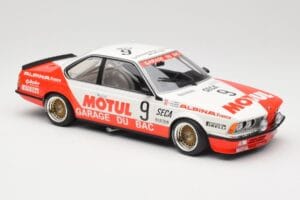 BMW 635 CSi E24 #9 Hollinger / P. Giroix Garage du Bac 24 Hours of Spa 1984 Minichamps 1:18 155842509 Druckguss — Bild 4 von 6