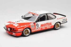 BMW 635 CSi E24 #9 Hollinger / P. Giroix Garage du Bac 24 Hours of Spa 1984 Minichamps 1:18 155842509 Druckguss
