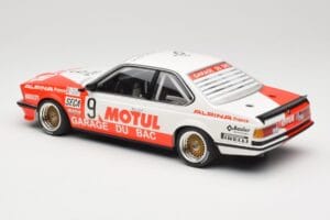 BMW 635 CSi E24 #9 Hollinger / P. Giroix Garage du Bac 24 Hours of Spa 1984 Minichamps 1:18 155842509 Druckguss — Bild 5 von 6