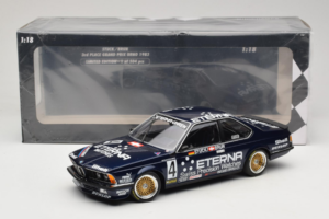 BMW 635 CSi E24 Schnitzer Eterna #4 H. Stuck / W. Brun 3rd Place Brno Grand Prix ETCC 1983 Minichamps 1:18 155832504 Druckgus — Bild 6 von 6