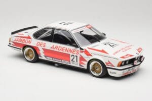 BMW 635CSi E24 Team Brun Motorsport #21 H. Grohs / T. Boutsen Spa 24 Hours 1985 Minichamps 1:18 155852521 Druckguss — Bild 4 von 6