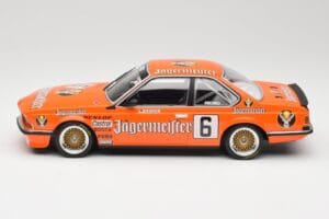 BMW 635CSi E24 Jagermeister #6 H. Stuck Bergischer Lowe Zolder DPM 1984 Minichamps 1:18 155842506 Druckguss — Bild 3 von 6