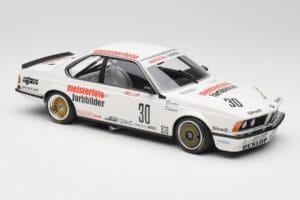 BMW 635CSi E24 Team Schnitzer Eterna #30 S. Bellof / S. Danner ETCC 1984 Minichamps 1:18 155832530 Druckguss — Bild 4 von 6