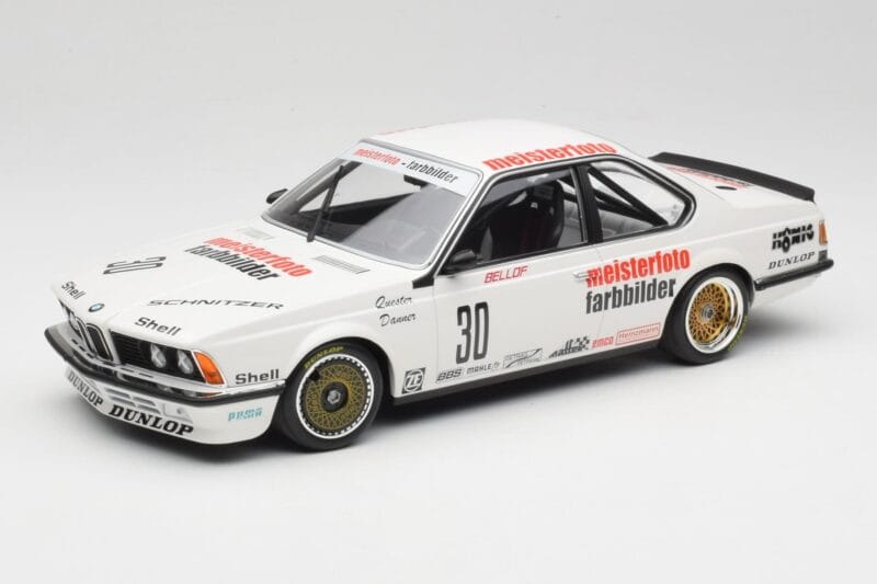 BMW 635CSi E24 Team Schnitzer Eterna #30 S. Bellof / S. Danner ETCC 1984 Minichamps 1:18 155832530 Druckguss