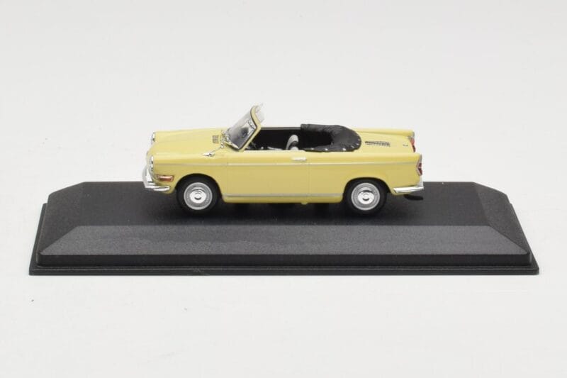 BMW 700 Cabriolet Gelb Minichamps 1:43 BMW002 Druckguss