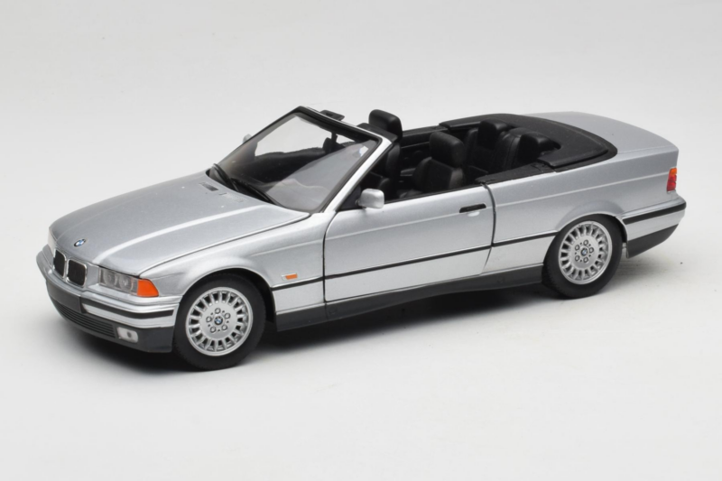 BMW 3 Series E36 Cabriolet Silber UT Models 1:18 BMW008 Druckguss