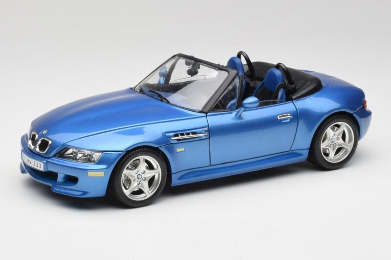 BMW Z3 E36 M Roadster Estoril Blue Bburago 1:18 3349-M1 Druckguss