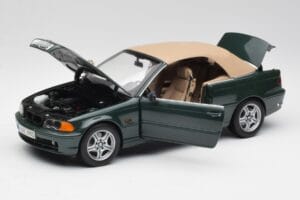 BMW 3 E46 Cabriolet Grün Kyosho 1:18 80430009757 Druckguss — Bild 2 von 8