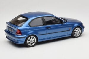 BMW 318ti E46 Compact Estoril Blue Otto 1:18 OT462 Resin — Bild 2 von 6
