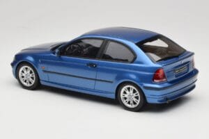 BMW 318ti E46 Compact Estoril Blue Otto 1:18 OT462 Resin — Bild 5 von 6