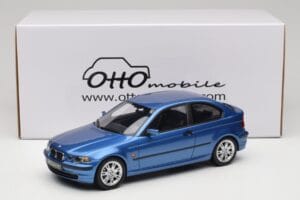 BMW 318ti E46 Compact Estoril Blue Otto 1:18 OT462 Resin — Bild 6 von 6