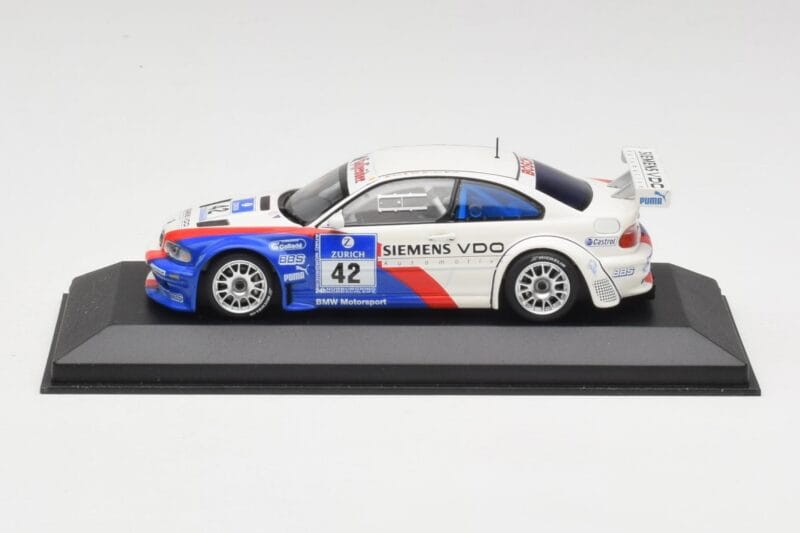BMW M3 GTR E46 #42 J. Muller / D. Muller / H-J. Stuck / P. Lamy 24 Hours Nurburgring Winner 2004 Minichamps 1:43 444042342 Dr