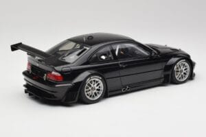 BMW M3 GTR E46 Plain Body Jet Schwarz AUTOart 1:18 80447 Druckguss — Bild 2 von 6