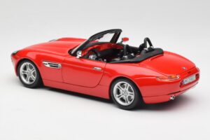 BMW Z8 E52 Roadster Hellrot Bburago 1:18 12032 Druckguss — Bild 7 von 8