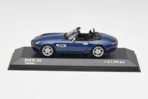 BMW Z8 E52 Topas Blau Minichamps 1:43 431028740 Druckguss
