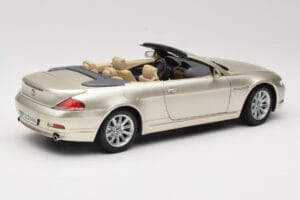 BMW 6 Series E64 Cabriolet Mineral Silver Metallic Kyosho 1:18 80430153437 Druckguss — Bild 4 von 9