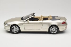 BMW 6 Series E64 Cabriolet Mineral Silver Metallic Kyosho 1:18 80430153437 Druckguss — Bild 5 von 9