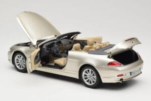 BMW 6 Series E64 Cabriolet Mineral Silver Metallic Kyosho 1:18 80430153437 Druckguss — Bild 6 von 9