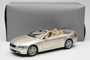 BMW 6 Series E64 Cabriolet Mineral Silver Metallic Kyosho 1:18 80430153437 Druckguss — Bild 9 von 9