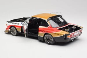 BMW 3.5 CSL E9 Gruppe 5 #4 J. Fitzpatrick / T. Walkinshaw Silverstone Winner 1976 Minichamps 1:18 180762004 Druckguss — Bild 5 von 8