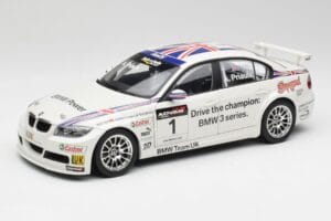 BMW E90 320si #1 A. Priaulx WTCC Champion 2006 Kyosho 1:18 80430429067 Druckguss