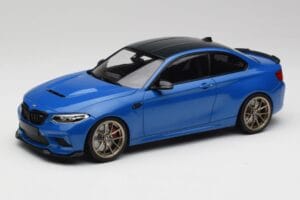 BMW M2 F87 CS Misano Blau & Goldene Räder Minichamps 1:18 155021027 Druckguss