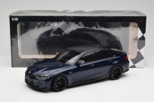 BMW M3 G80 Portimao Blue Minichamps 1:18 155020201 Druckguss — Bild 6 von 6