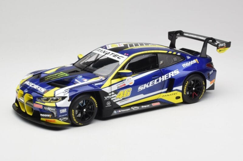 BMW M4 GT3 G82 #46 A. Farfus / V. Rossi Team WRT 24 Hours of Spa 2023 Minichamps 1:18 113232646 Druckguss