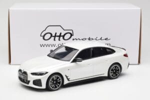 BMW i4 M50 G26 Mineral Weiß Metallic Otto 1:18 OT1074 Resin — Bild 6 von 6
