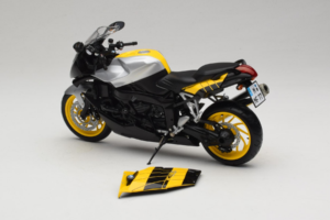 BMW K1200S Gelb Schwarz Minichamps 1:10 80430309224 Druckguss — Bild 5 von 8