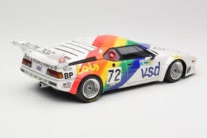 BMW M1 #72 BMW France Zol Auto B. Rousselot / J. Servanin 24 Hours of Le Mans 1981 Minichamps 1:18 180812972 Druckguss — Bild 3 von 8