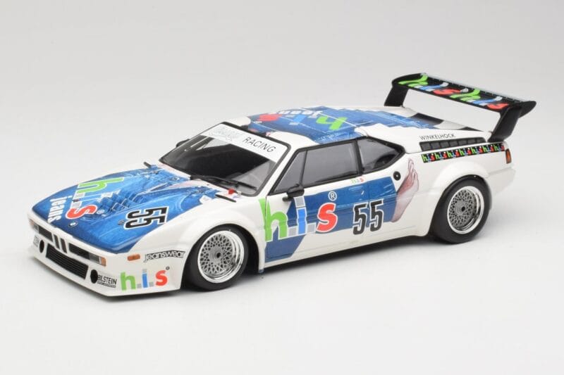 BMW M1 Cassani Racing Team #55 M. Winkelhock Procar Series 1979 Minichamps 1:18 180802955 Druckguss