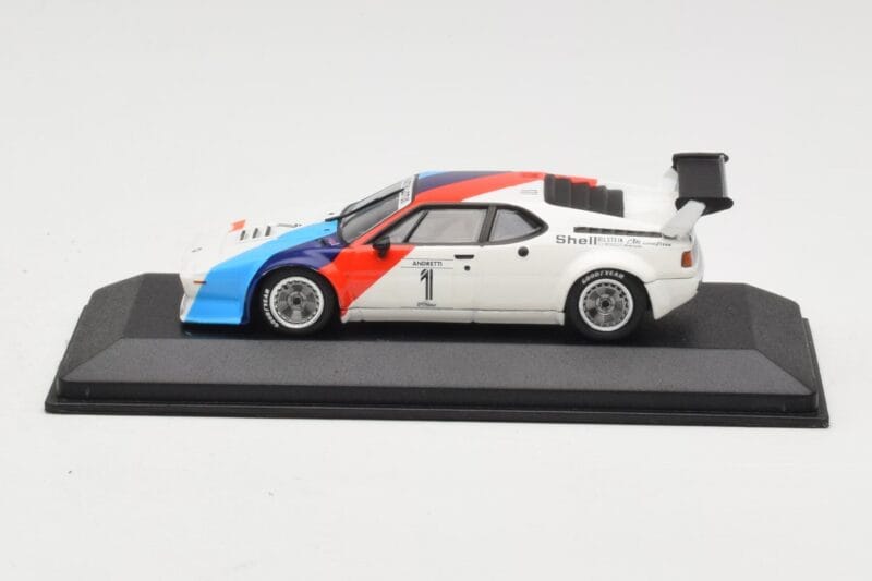 BMW M1 Procar #1 M. Andretti 1979 Minichamps 1:43 80420309422-R Druckguss