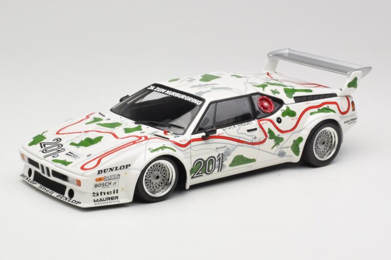 BMW M1 Procar #201 BMW Motorsport H. Stuck / N. Piquet 1000km Nürburgring 1980 Minichamps 1:18 180802901 Druckguss