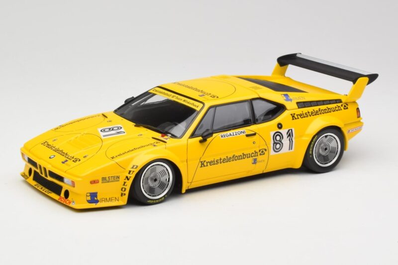 BMW M1 Procar #81 Kreistelefonbuch Team Winkelhock C. Regazzoni DRM Norisring 1979 Minichamps 1:18 180792991 Druckguss