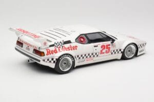 BMW M1 #25 Red Lobster D. Cowart / K. Miller LA Times GP Riverside 1981 Minichamps 1:18 180812925 Druckguss — Bild 3 von 8