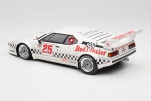 BMW M1 #25 Red Lobster D. Cowart / K. Miller LA Times GP Riverside 1981 Minichamps 1:18 180812925 Druckguss — Bild 5 von 8