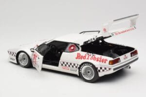 BMW M1 #25 Red Lobster D. Cowart / K. Miller LA Times GP Riverside 1981 Minichamps 1:18 180812925 Druckguss — Bild 7 von 8