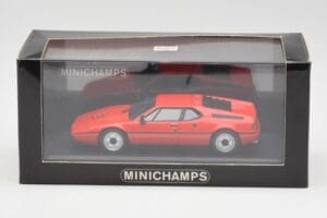 BMW M1 Rot Minichamps 1:43 430025022 Druckguss — Bild 4 von 4