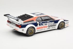 BMW M1 Schnitzer #2 H-J. Stuck Winner Deutsche Automobil Rennsport Trophy Zolder 1982 Minichamps 1:18 155822902 Druckguss — Bild 2 von 6