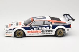 BMW M1 Schnitzer #2 H-J. Stuck Winner Deutsche Automobil Rennsport Trophy Zolder 1982 Minichamps 1:18 155822902 Druckguss — Bild 3 von 6