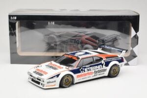 BMW M1 Schnitzer #2 H-J. Stuck Winner Deutsche Automobil Rennsport Trophy Zolder 1982 Minichamps 1:18 155822902 Druckguss — Bild 6 von 6