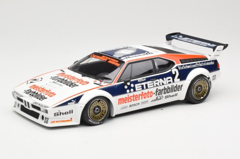 BMW M1 Schnitzer #2 H-J. Stuck Winner Deutsche Automobil Rennsport Trophy Zolder 1982 Minichamps 1:18 155822902 Druckguss