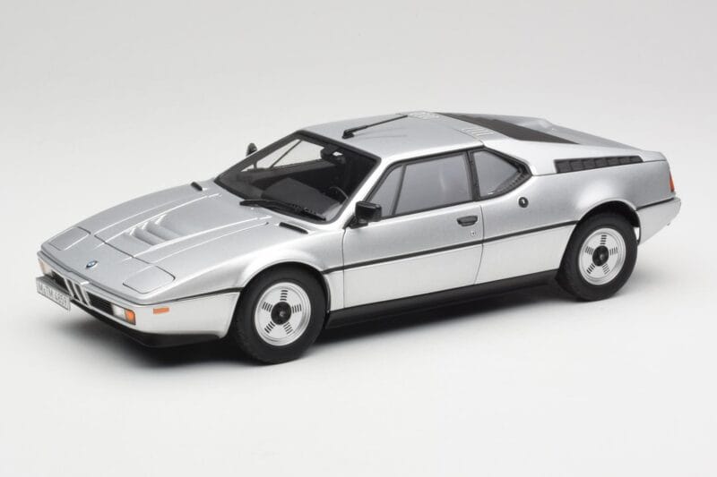 BMW M1 Silber Metallic Norev 1:18 183226 Druckguss