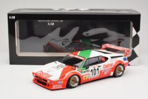 BMW M1 Winther Racing K. Winther / D. Mercer 24 Hours of Le Mans 1984 Minichamps 1:18 155842901 Druckguss — Bild 6 von 6