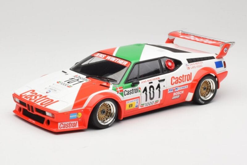 BMW M1 Winther Racing K. Winther / D. Mercer 24 Hours of Le Mans 1984 Minichamps 1:18 155842901 Druckguss