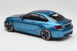 BMW M2 F87 Blue Metallic Minichamps 1:18 155026101 Druckguss — Bild 5 von 6