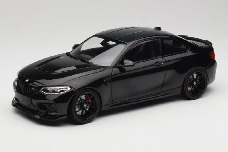 BMW M2 CS F87 Schwarz Metallic mit schwarzen Felgen Minichamps 1:18 155021026 Druckguss